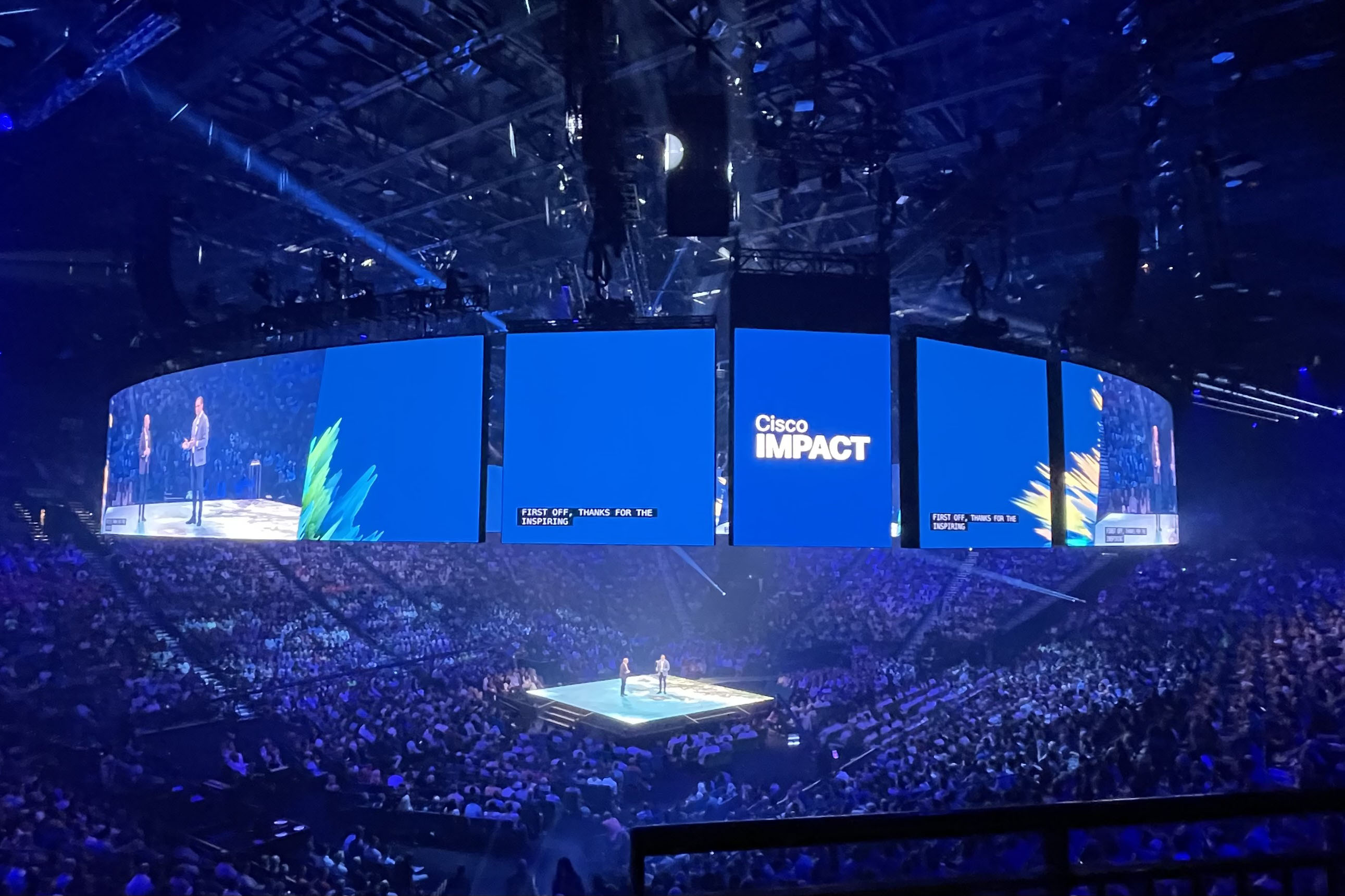 Cisco Impact in arena