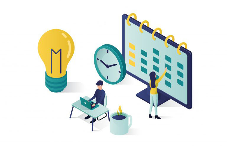 Project management clipart